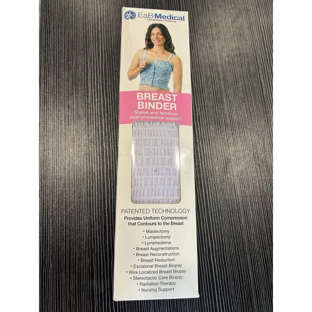 EaB Expand-A-Band Breast Binder Post Surgical Compression Medium M NEW SEALED